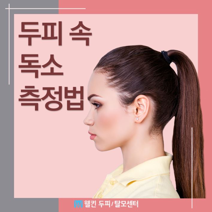 두피 속 독소 측정법