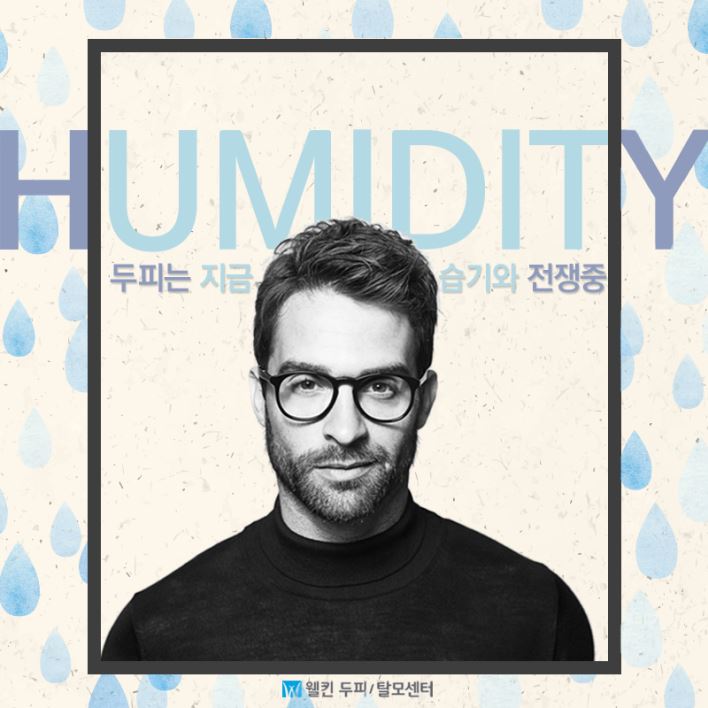 두피는 지금 습기와 전쟁중